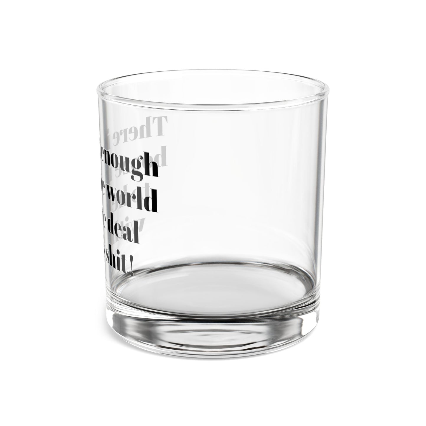 Dad Gifts Rocks Glass - Funny 10oz Drinking Glass