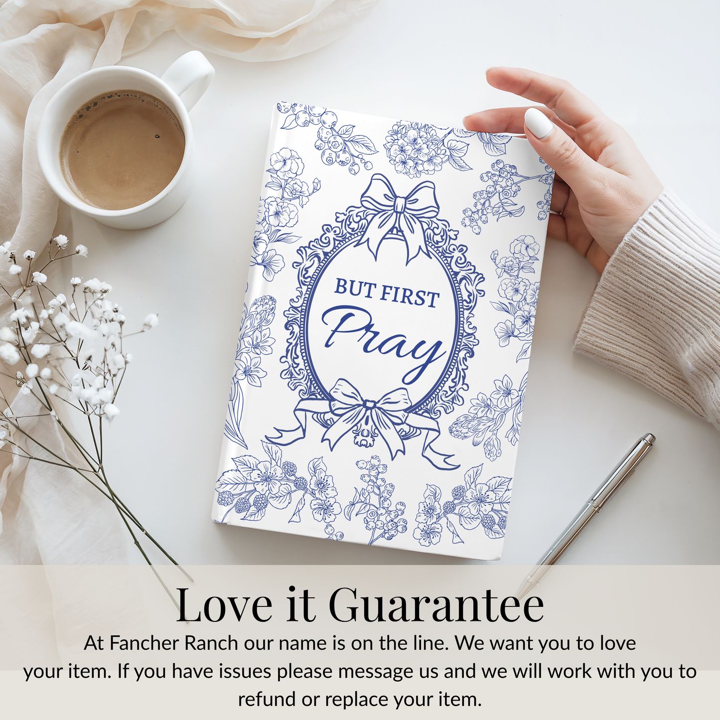 Personalized Prayer Journal for Mom Custom Christian Mothers Day Gift Notebook Bible Study Journal Faith Journal Gift for Christian Woman
