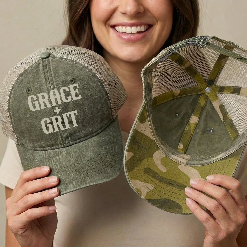 Western Cowgirl Trucker Hat Hide Your Crazy Not My First Rodeo Grace Grit Ponytail Hat Country Concert Hat Cowgirl Gift Ranch Girl Hat