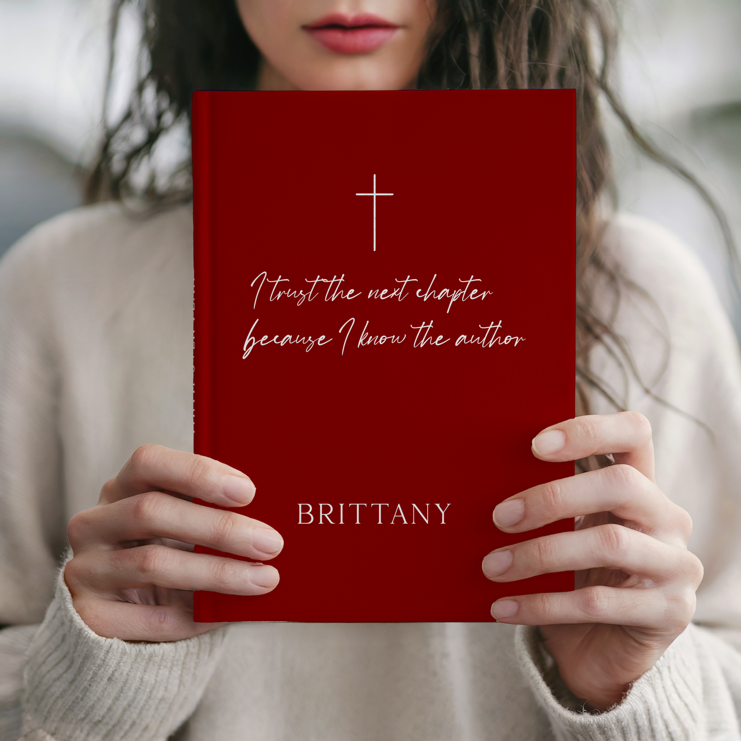 Prayer Journal for Mom Personalized Christian Journal Mothers Day Gift Bible Study Notebook Custom Faith Journal Gift for Christian Woman