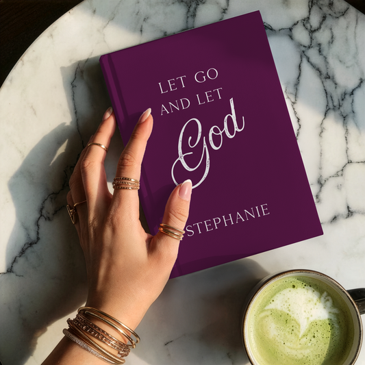 Personalized Prayer Journal Christian Gift for Women Custom  Notebook Faith Journal Custom Name Devotional Journal Gift