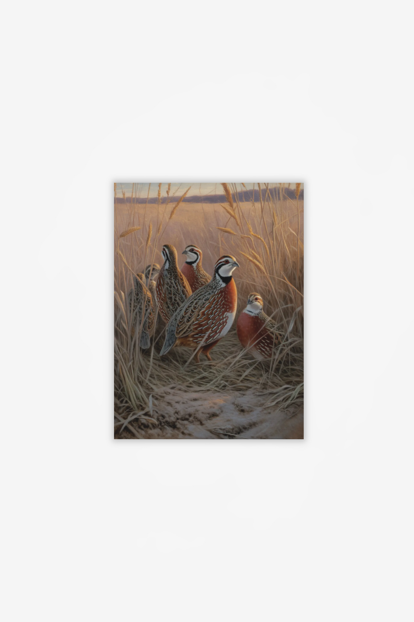 Quail Bird Lover Matte Vertical Poster — Quail Wall Art for Nature Lovers