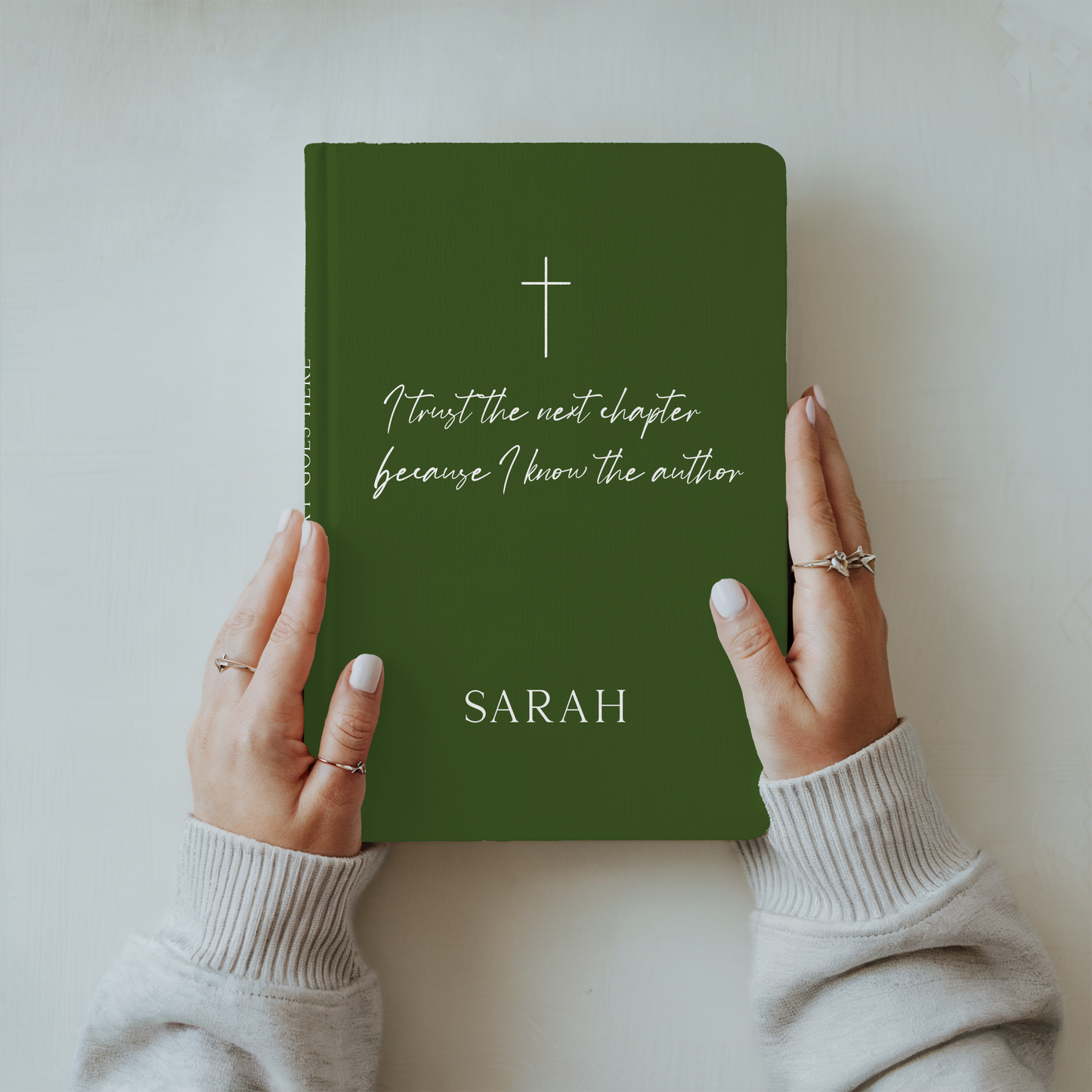 Prayer Journal for Mom Personalized Christian Journal Mothers Day Gift Bible Study Notebook Custom Faith Journal Gift for Christian Woman