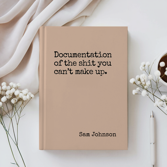 Custom Funny Journal - Personalized Gift for Coworker, Boss, or Teacher