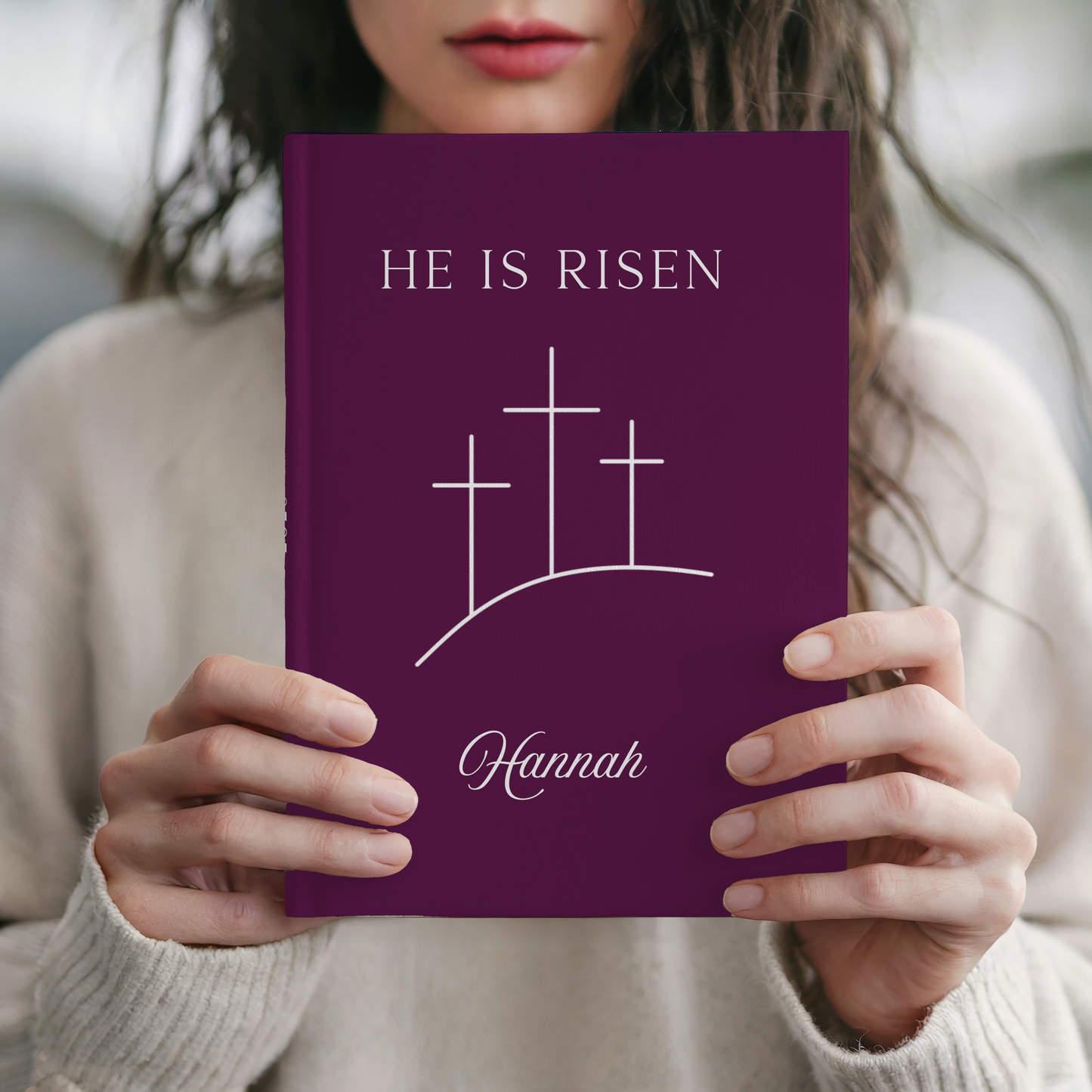 Personalized Prayer Journal for Christian Mom Easter Gift Bible Study Journal Faith Notebook Christian Gift for Mom Mothers Day Gift