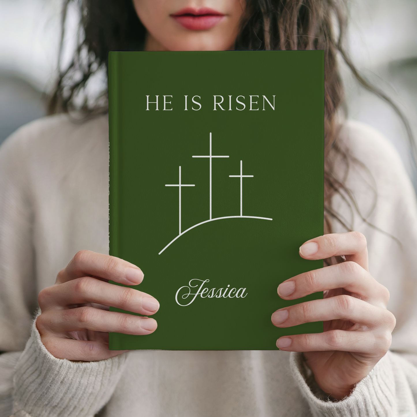 Personalized Prayer Journal for Christian Mom Easter Gift Bible Study Journal Faith Notebook Christian Gift for Mom Mothers Day Gift