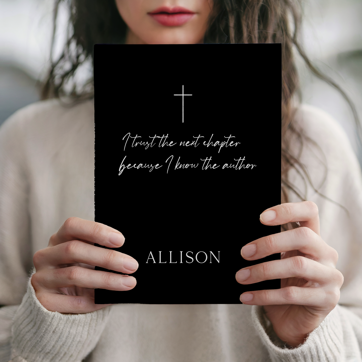 Prayer Journal for Mom Personalized Christian Journal Mothers Day Gift Bible Study Notebook Custom Faith Journal Gift for Christian Woman