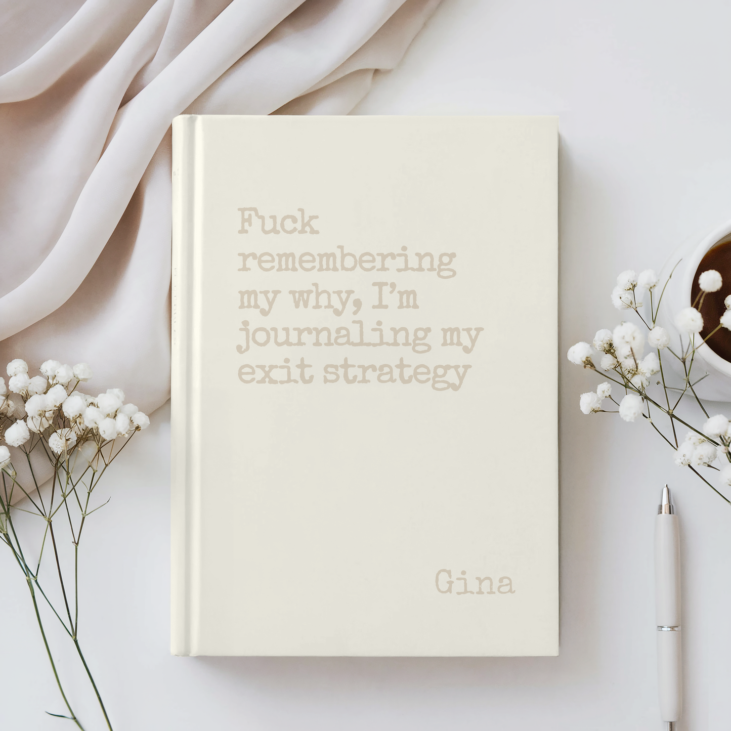 Funny Coworker Gift Notebook Office Humor Journal Funny Work Notebook Gift for Employees Boss Gift Idea Sarcastic Notebook Personalized Journal