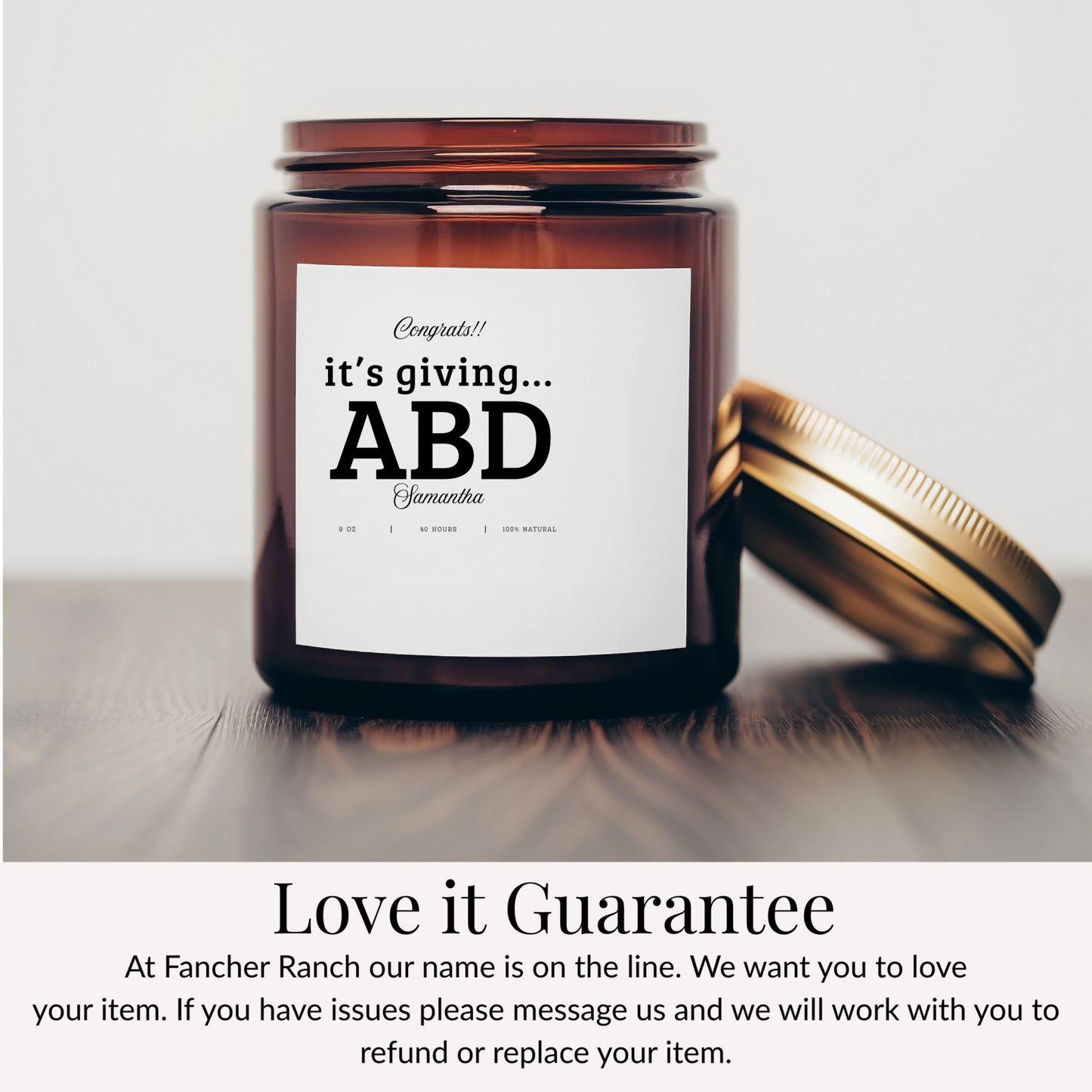 PhD Graduation Gift Candle Its Giving ABD Funny Dissertation Defense Gift Doctorate Graduation Present for PhD Student Academic Humor Decor