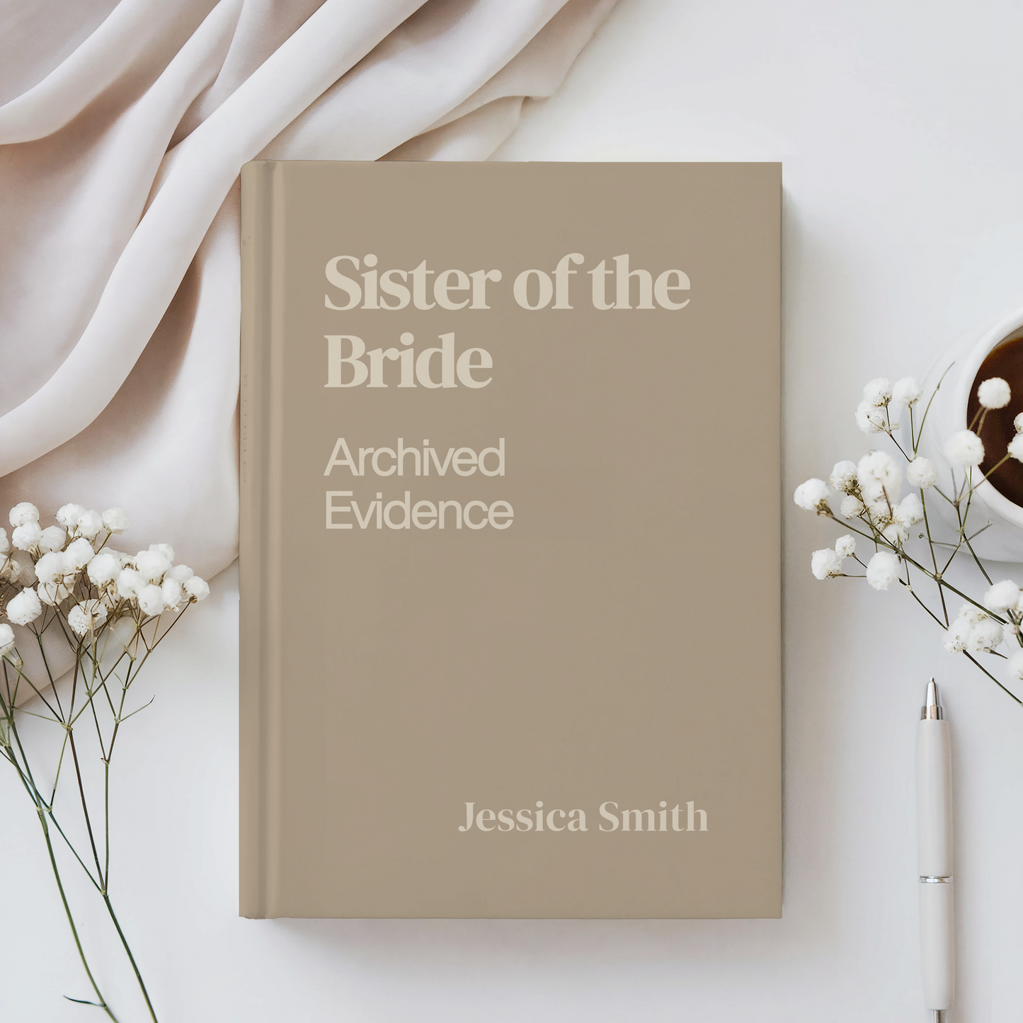 Personalized Sister of the Bride Journal Custom Wedding Gift for Sister Funny Bridal Party Notebook Keepsake