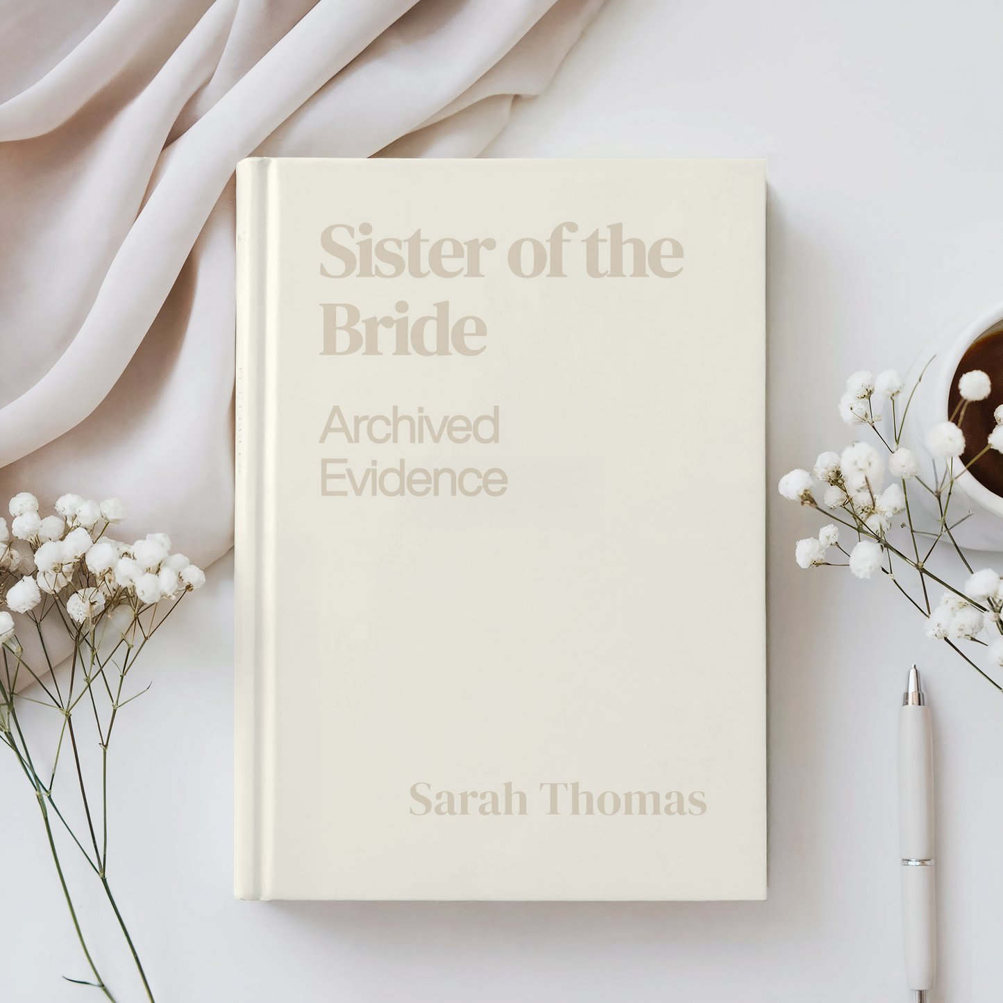 Personalized Sister of the Bride Journal Custom Wedding Gift for Sister Funny Bridal Party Notebook Keepsake