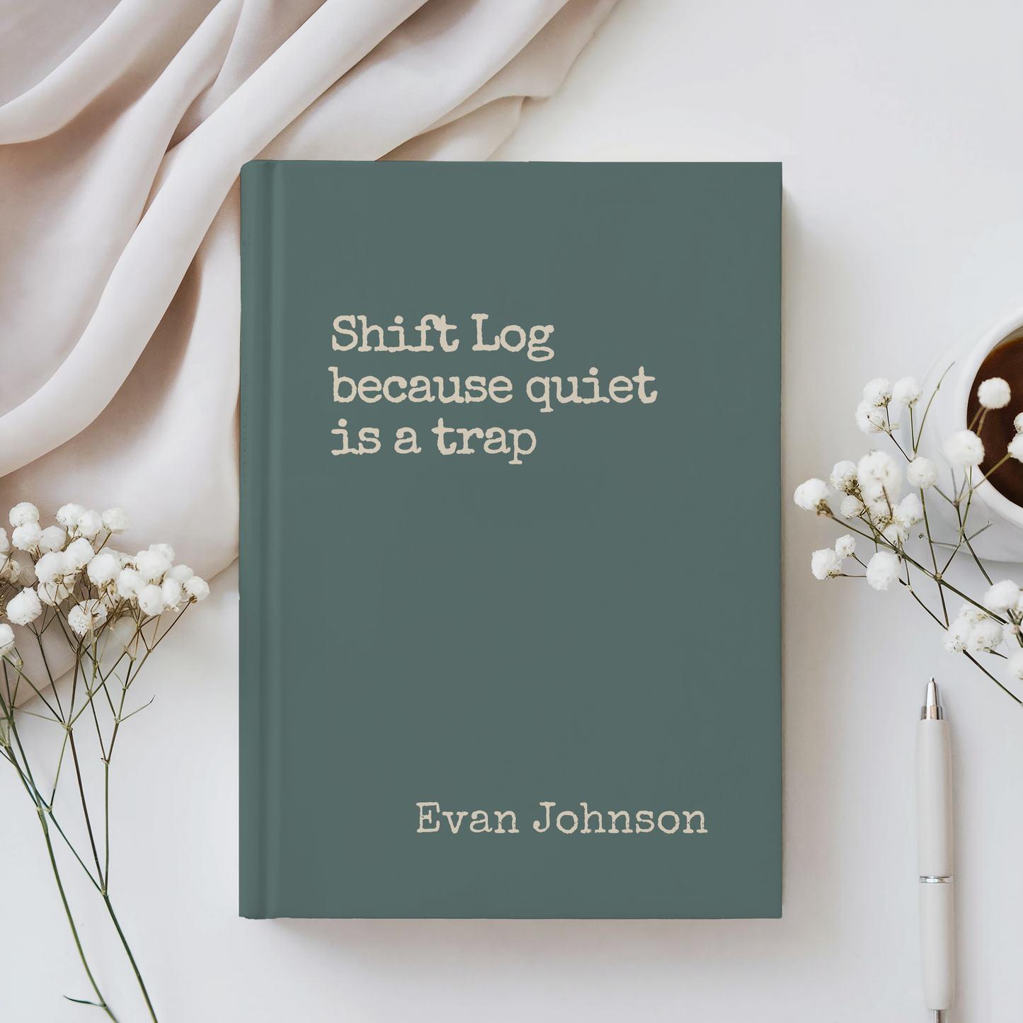 Customized Police Shift Log Journal Personalized Law Enforcement Notebook First Responder Gift