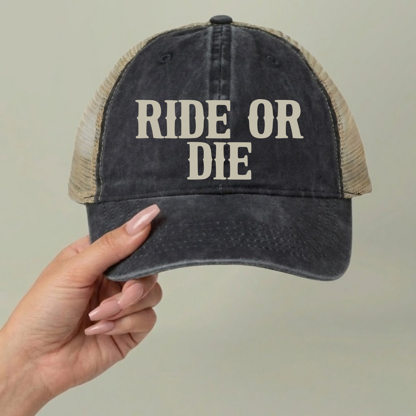 Western Trucker Hat for Women Ponytail Cap Country Mom Gift Feral Farm Life Cowgirl Hunting Homestead Hat