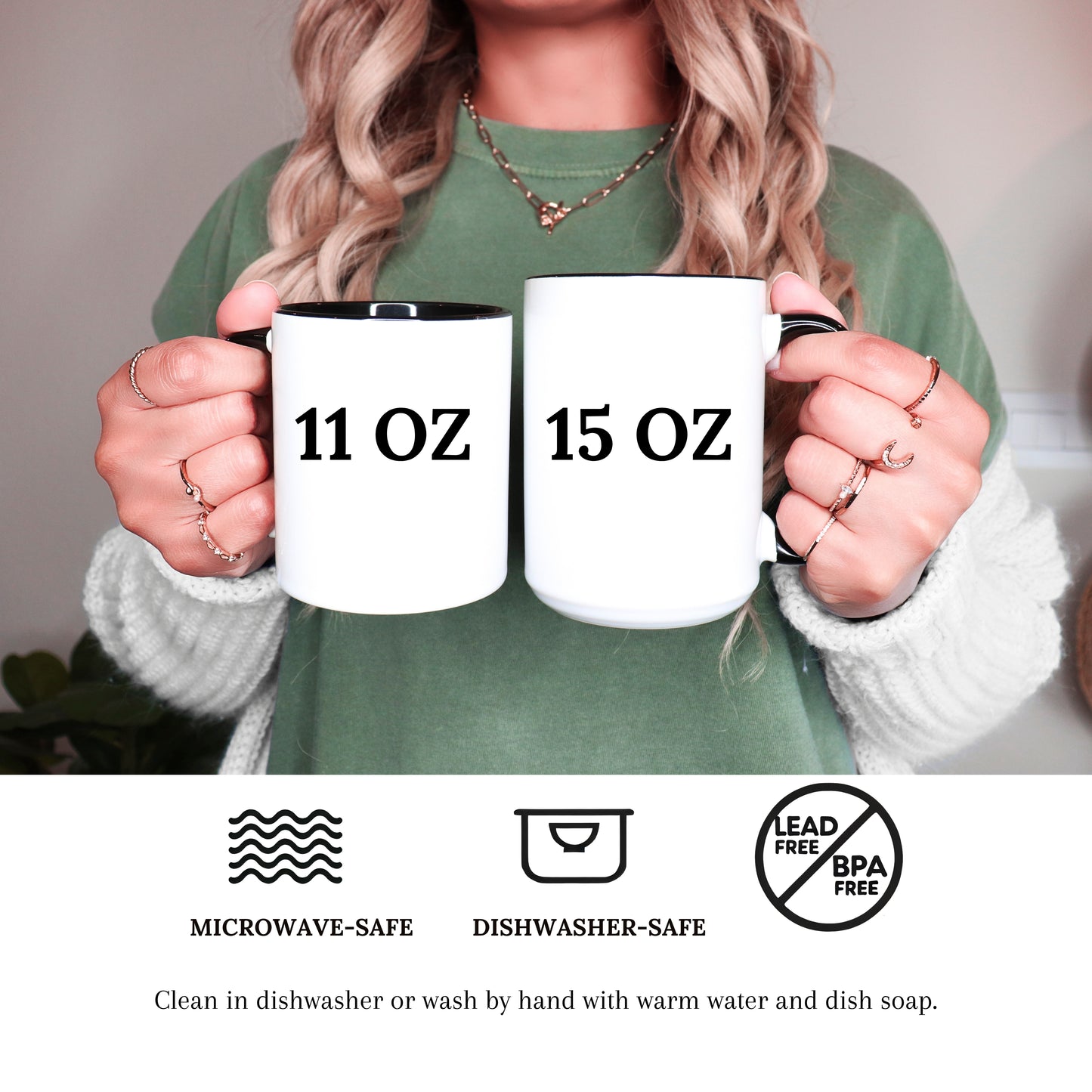 Personalized Christian Mug - Women Who Love Jesus and Cuss a Little