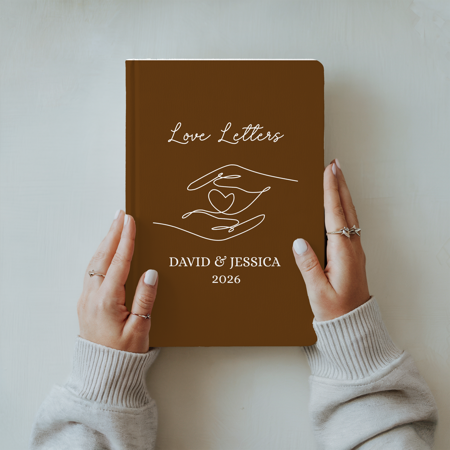 Couple Journal - Personalized Anniversary & Wedding Gift