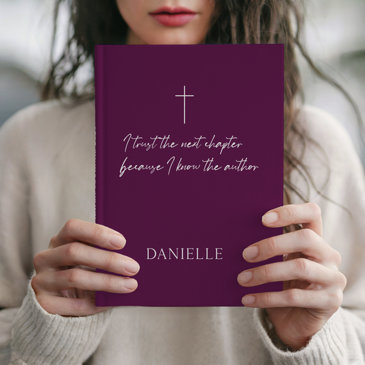 Prayer Journal for Mom Personalized Christian Journal Mothers Day Gift Bible Study Notebook Custom Faith Journal Gift for Christian Woman