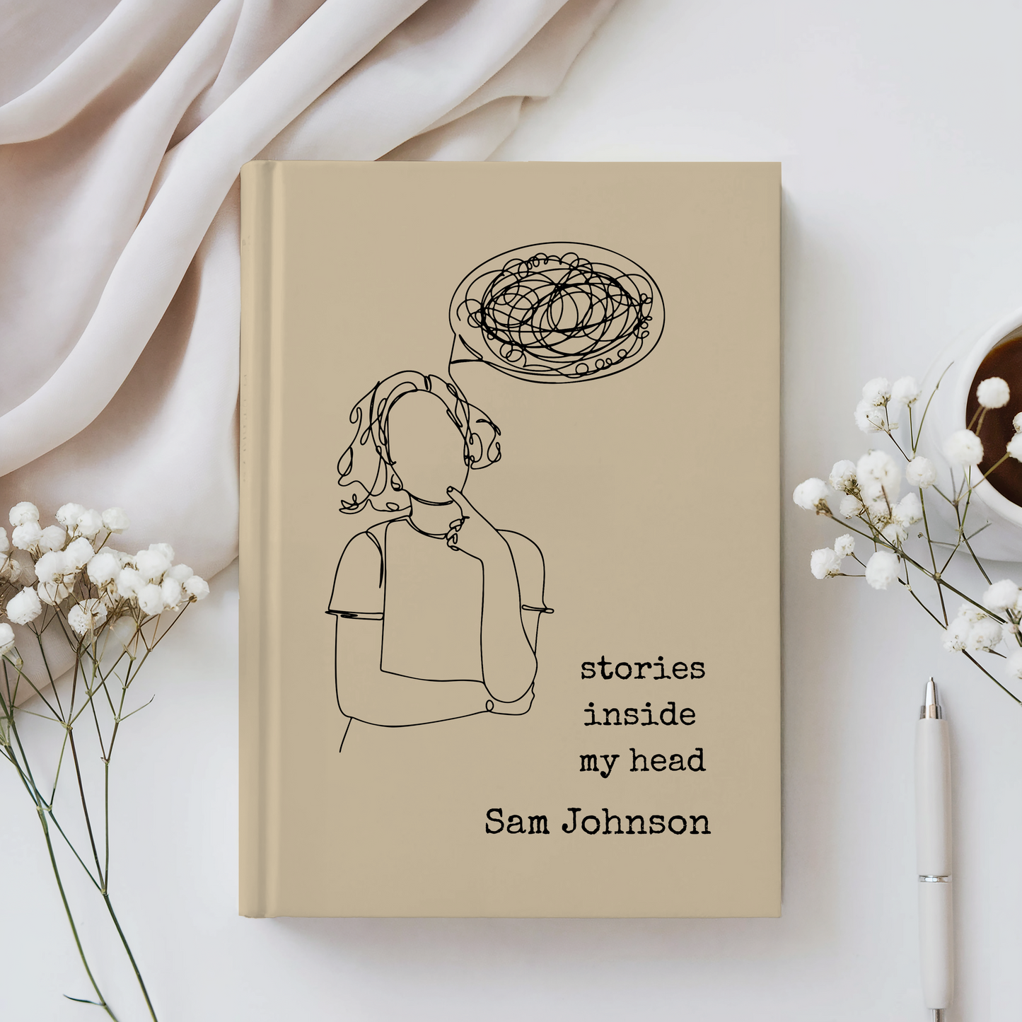 Custom Matte Hardcover Journal - Personalized Lined Notebook