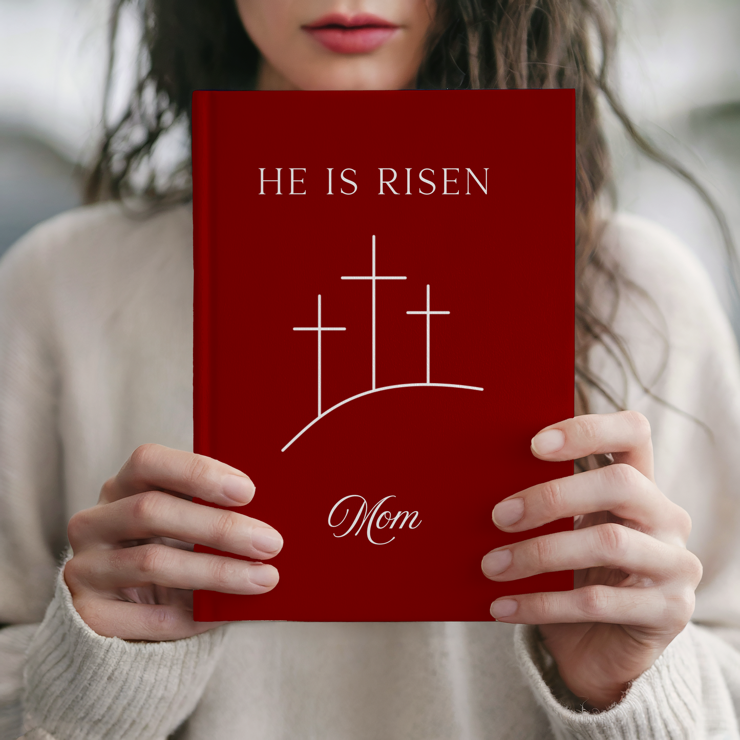 Personalized Prayer Journal for Christian Mom Easter Gift Bible Study Journal Faith Notebook Christian Gift for Mom Mothers Day Gift