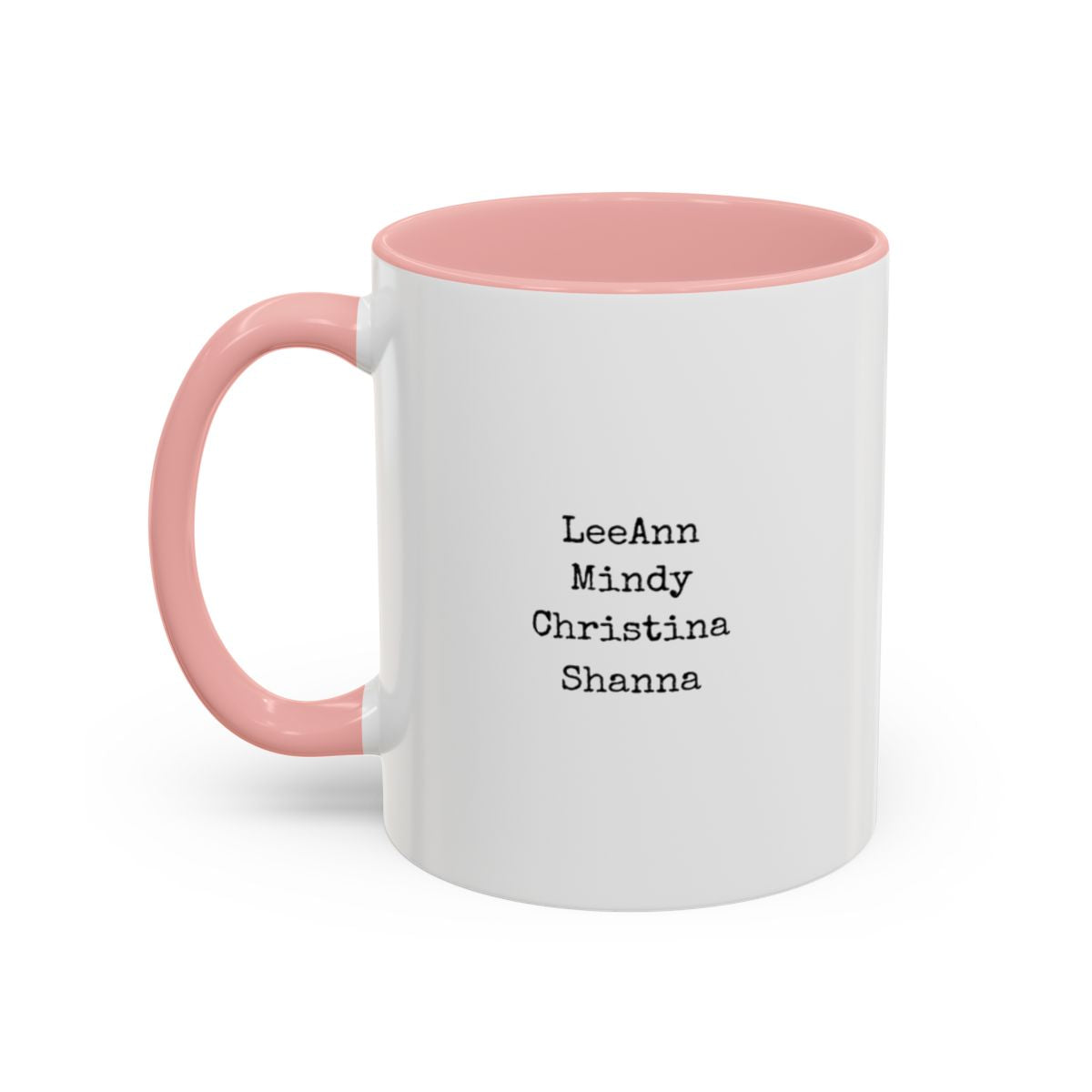 Personalized Christian Mug - Women Who Love Jesus and Cuss a Little