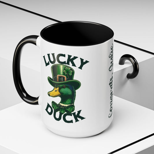 Personalized St Patricks Day Coworker Gift Funny Coffee Mug Custom Office Retirement Gift