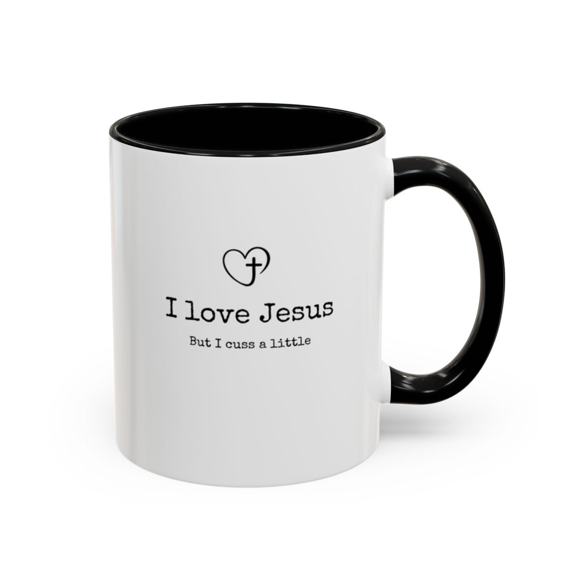 Personalized Christian Mug - Women Who Love Jesus and Cuss a Little