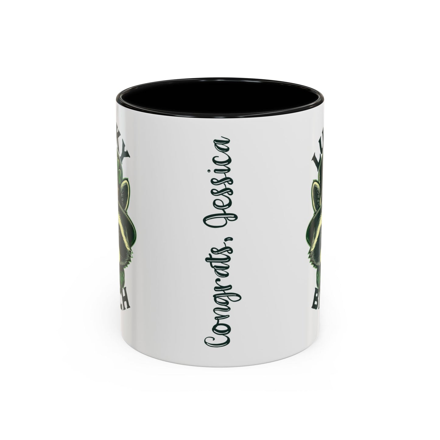 Personalized St Patricks Day Coworker Gift Funny Coffee Mug Custom Office Retirement Gift