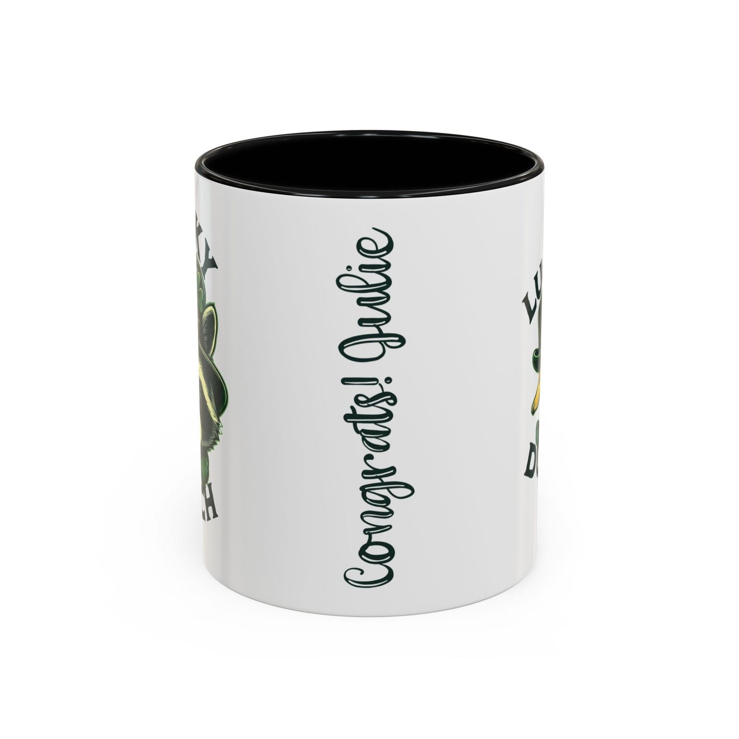 Personalized St Patricks Day Coworker Gift Funny Coffee Mug Custom Office Retirement Gift