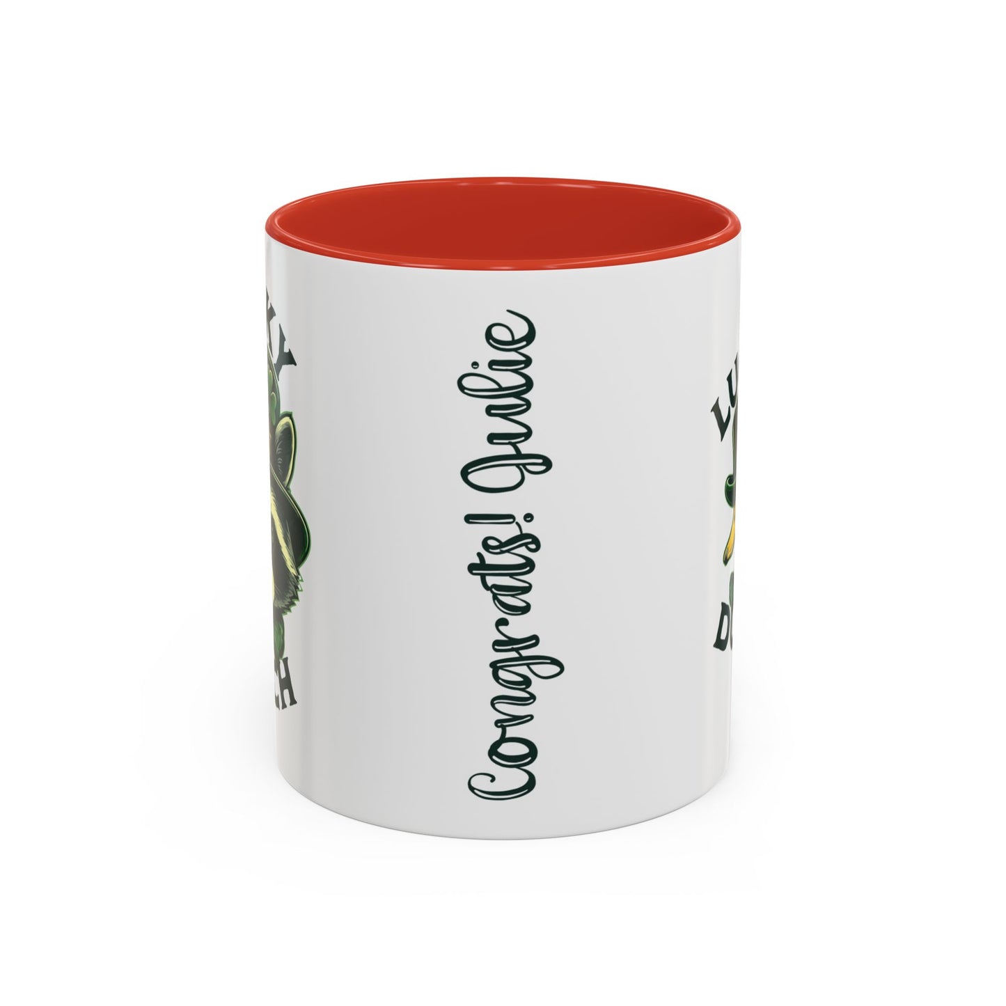Personalized St Patricks Day Coworker Gift Funny Coffee Mug Custom Office Retirement Gift