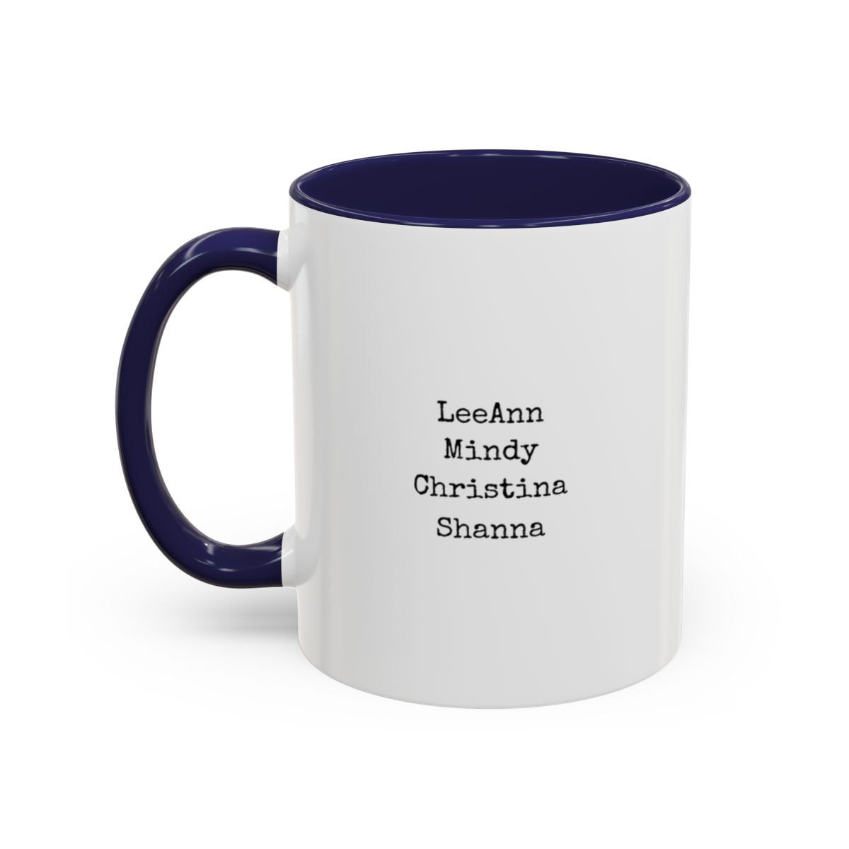 Personalized Christian Mug - Women Who Love Jesus and Cuss a Little