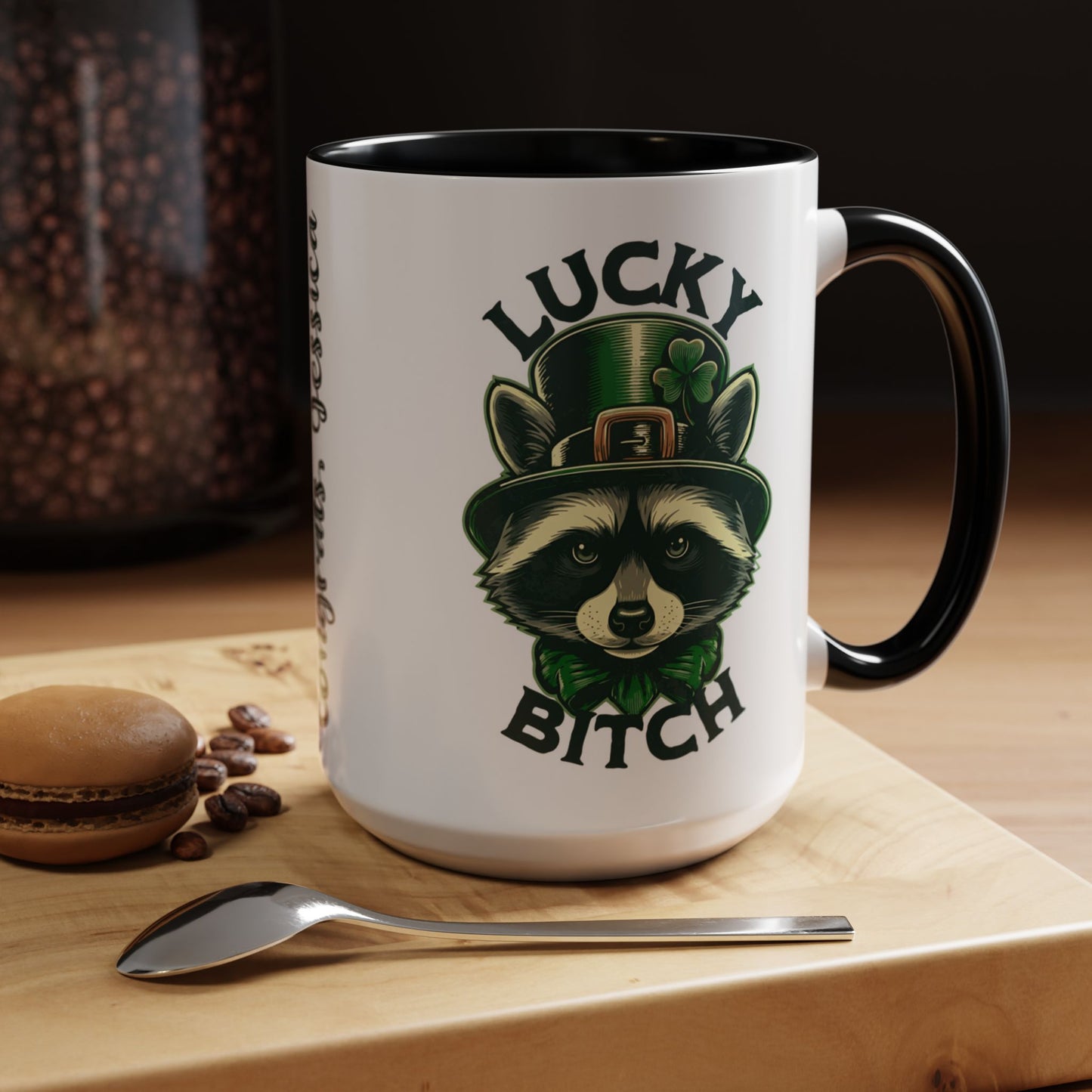 Personalized St Patricks Day Coworker Gift Funny Coffee Mug Custom Office Retirement Gift
