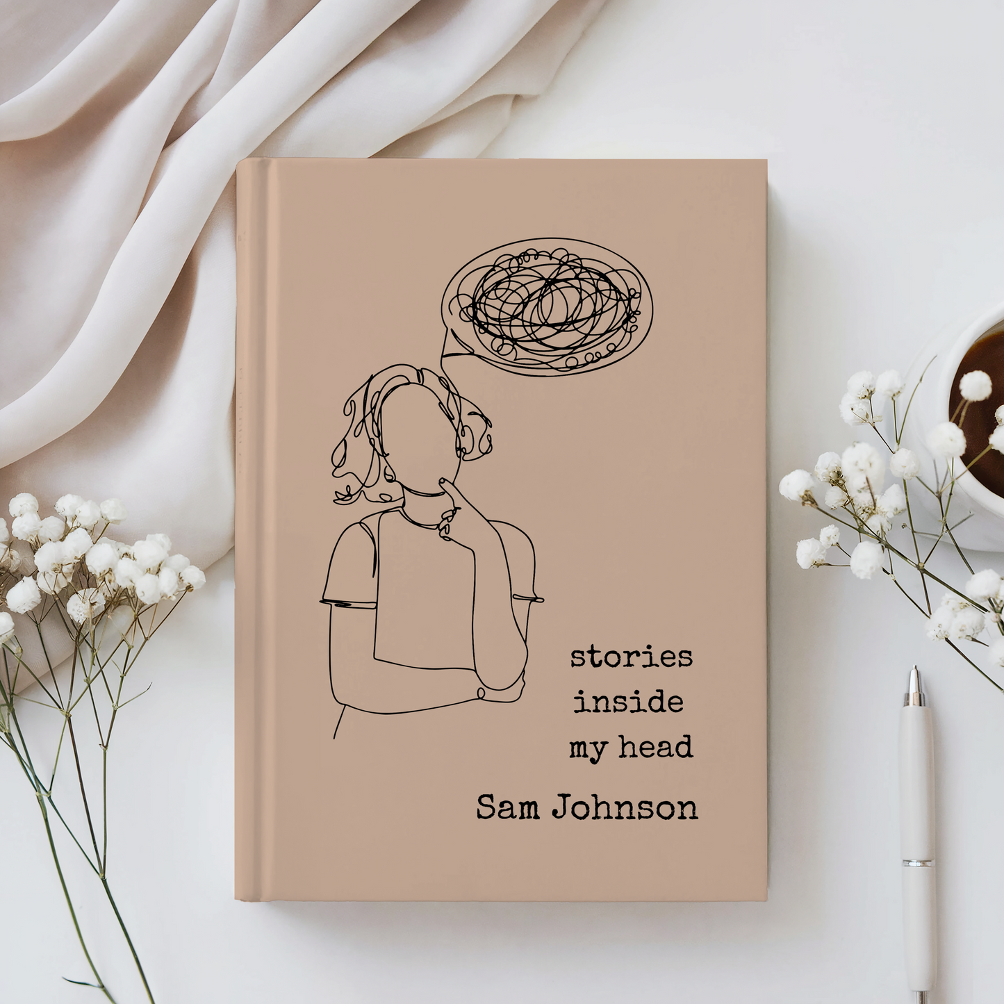 Custom Matte Hardcover Journal - Personalized Lined Notebook