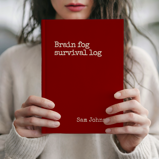 Personalized Journal for Mental Clarity Custom Notebook for Memory Support Focus and Daily Reflection Gift