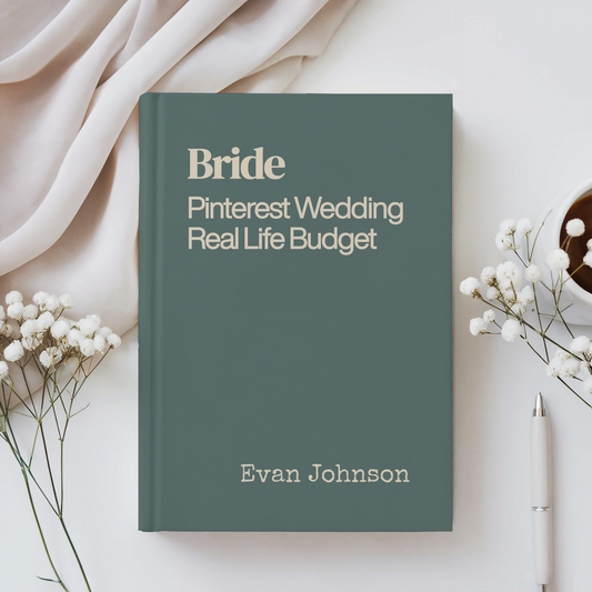 Personalized Bride Wedding Planning Journal Budget Wedding Organizer Custom Bridal Notebook Gift for Practical Bride