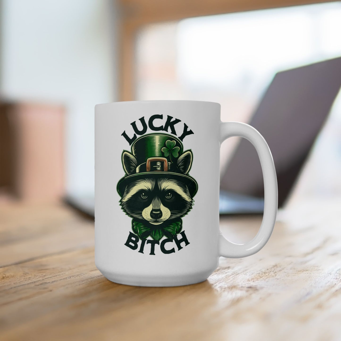 Personalized St Patricks Day Coworker Gift Funny Coffee Mug Custom Office Retirement Gift