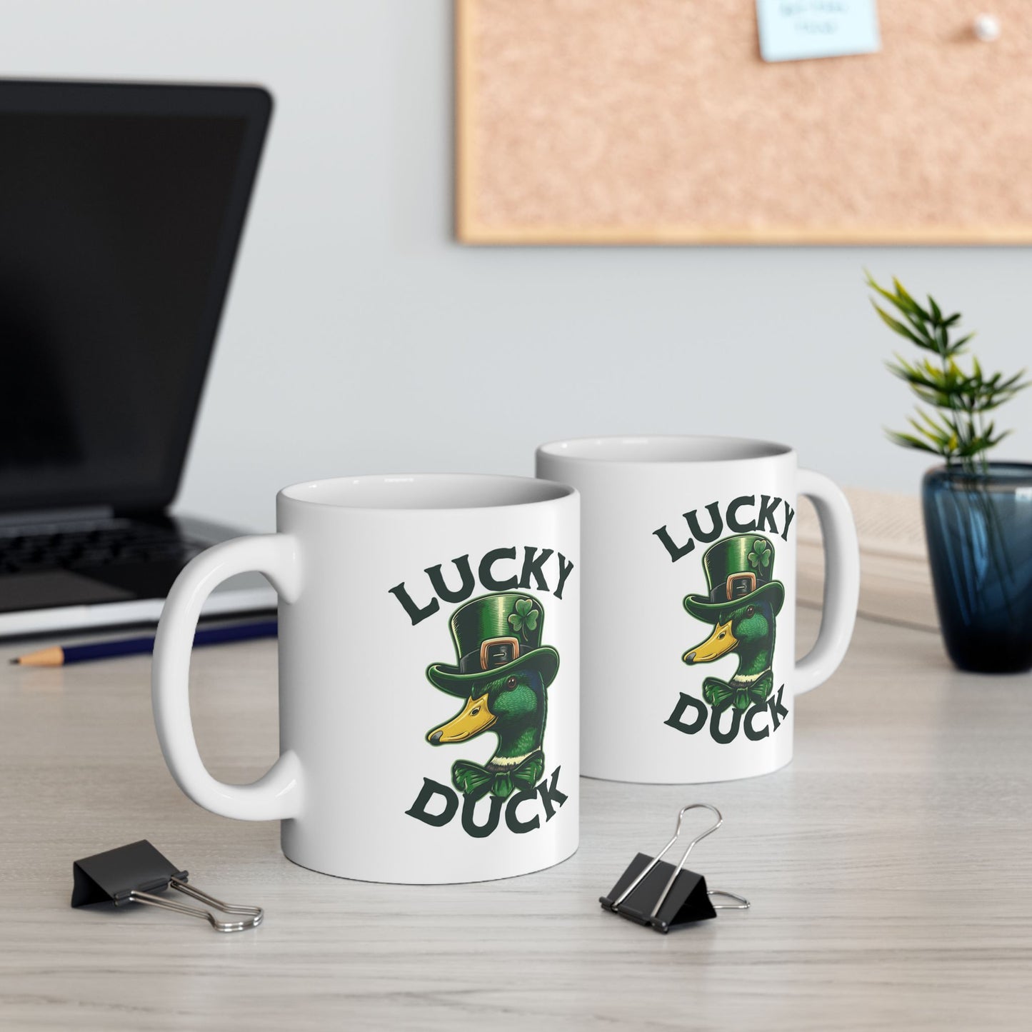 Personalized St Patricks Day Coworker Gift Funny Coffee Mug Custom Office Retirement Gift