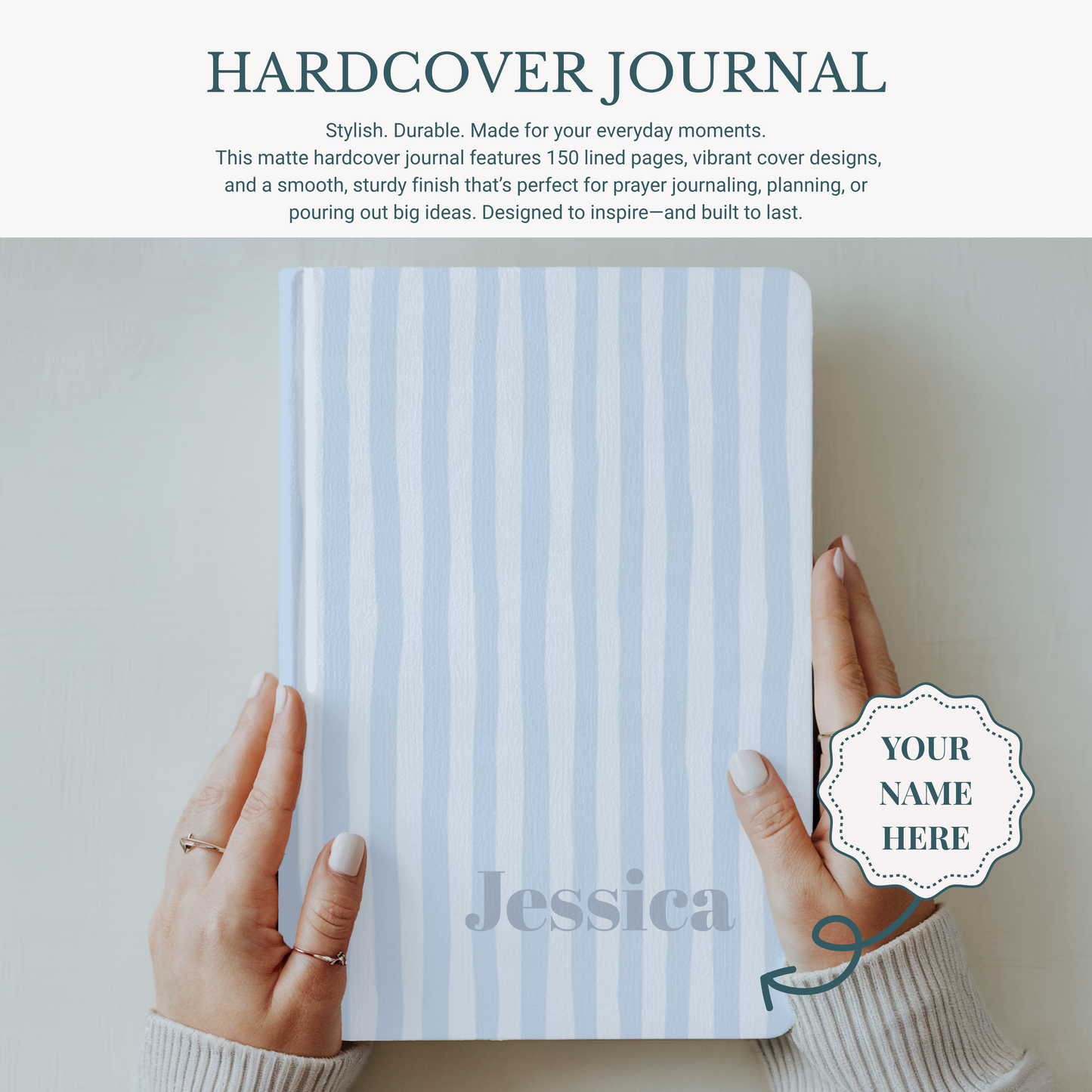 21st Birthday Journal Personalized Milestone Memory Book Custom Name Gift for Her