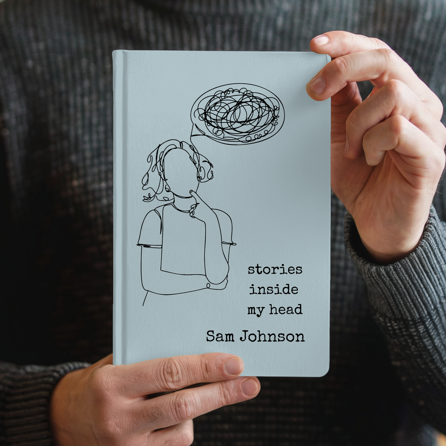 Custom Matte Hardcover Journal - Personalized Lined Notebook