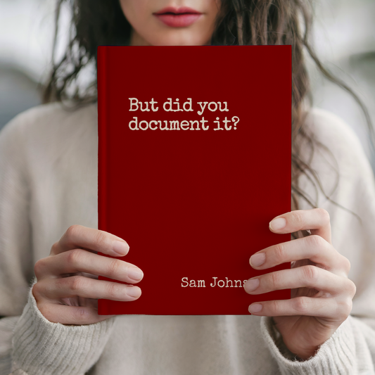 Funny Sarcastic Journal - But Did You Document It