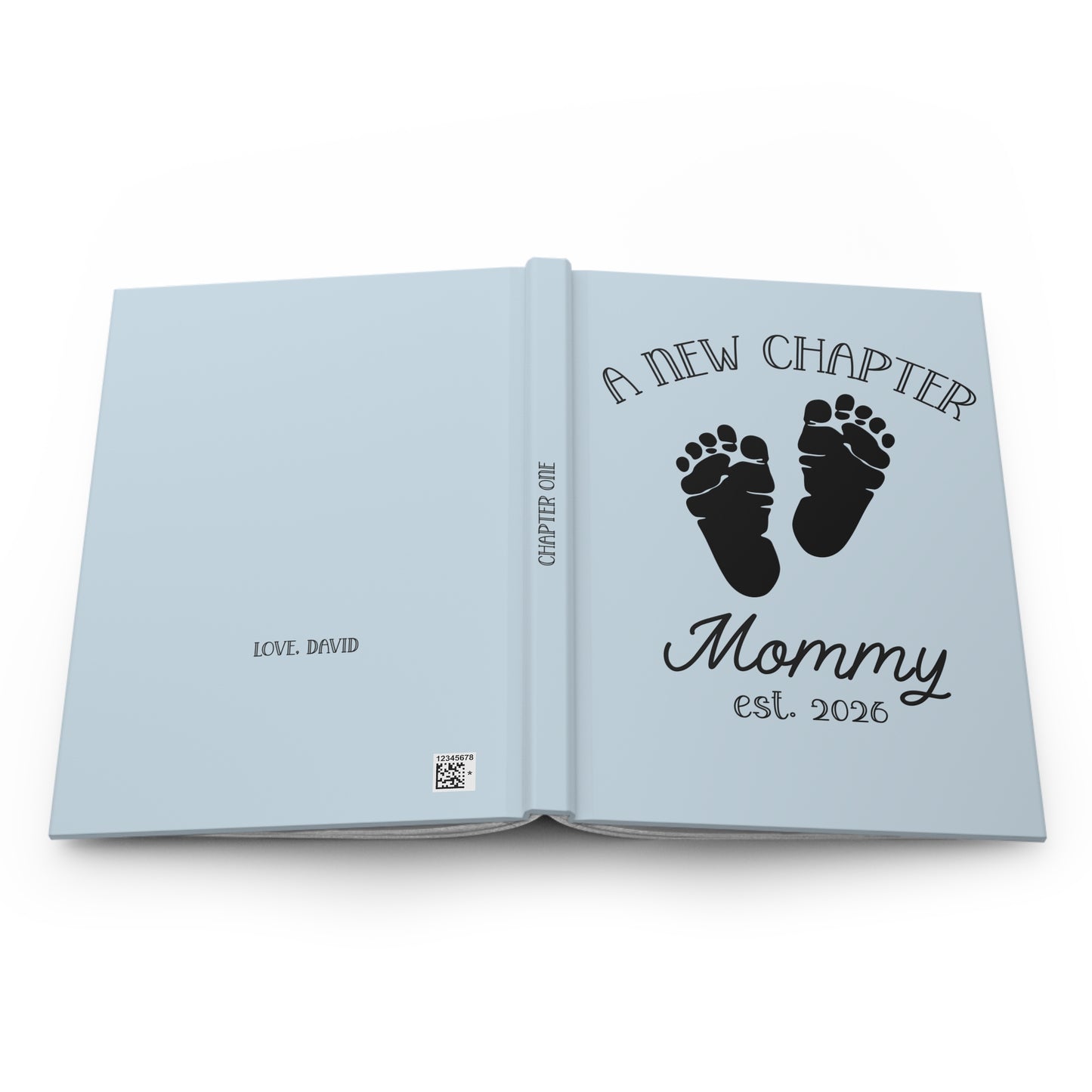 Personalized New Mom Journal Gift Custom Mommy Notebook Baby Shower Gift First Mothers Day Gift