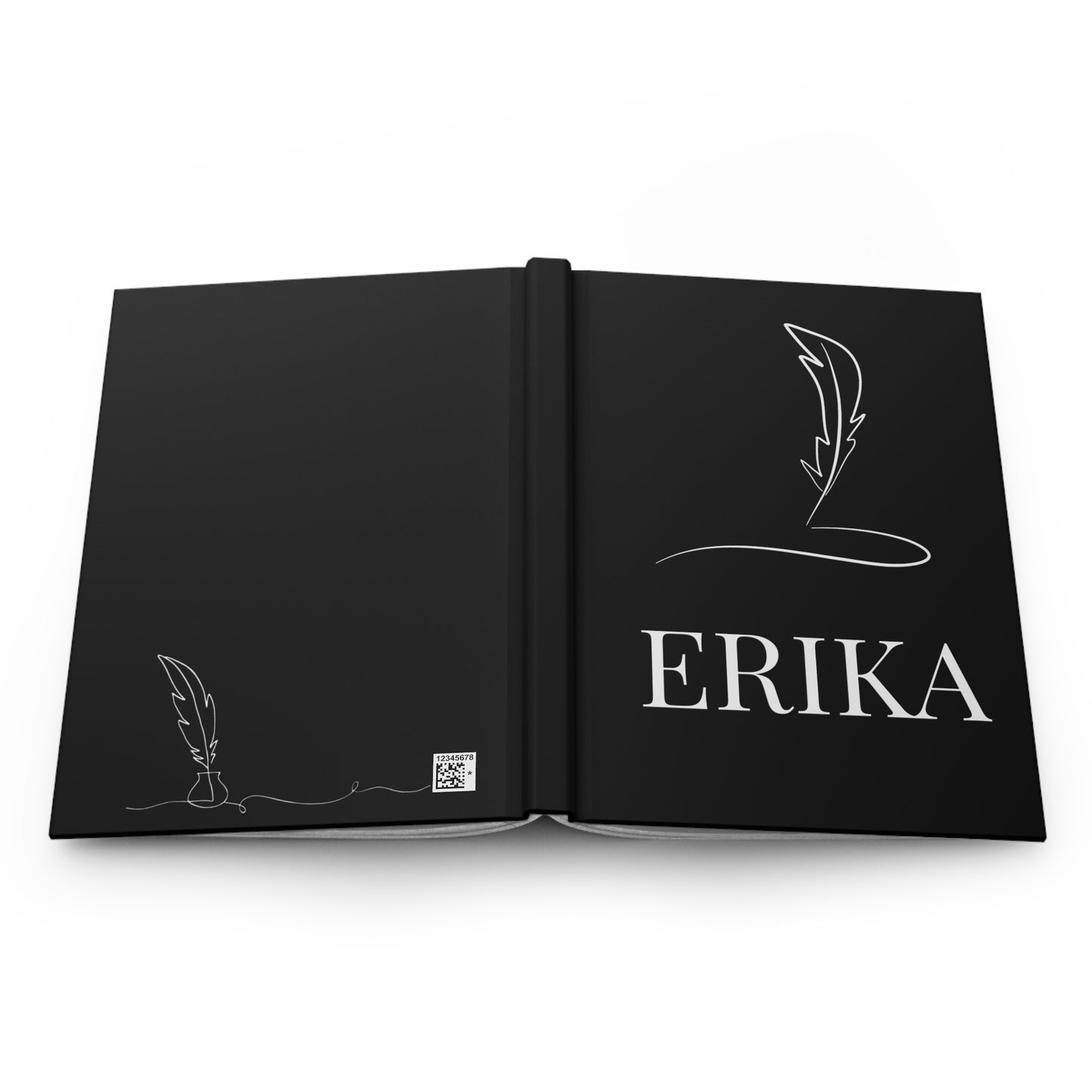 Custom Matte Hardcover Journal, Personal Writing Notebook, Unique Gifts for Writers, Artistic Journal, Lined Writing Journal, Handmade