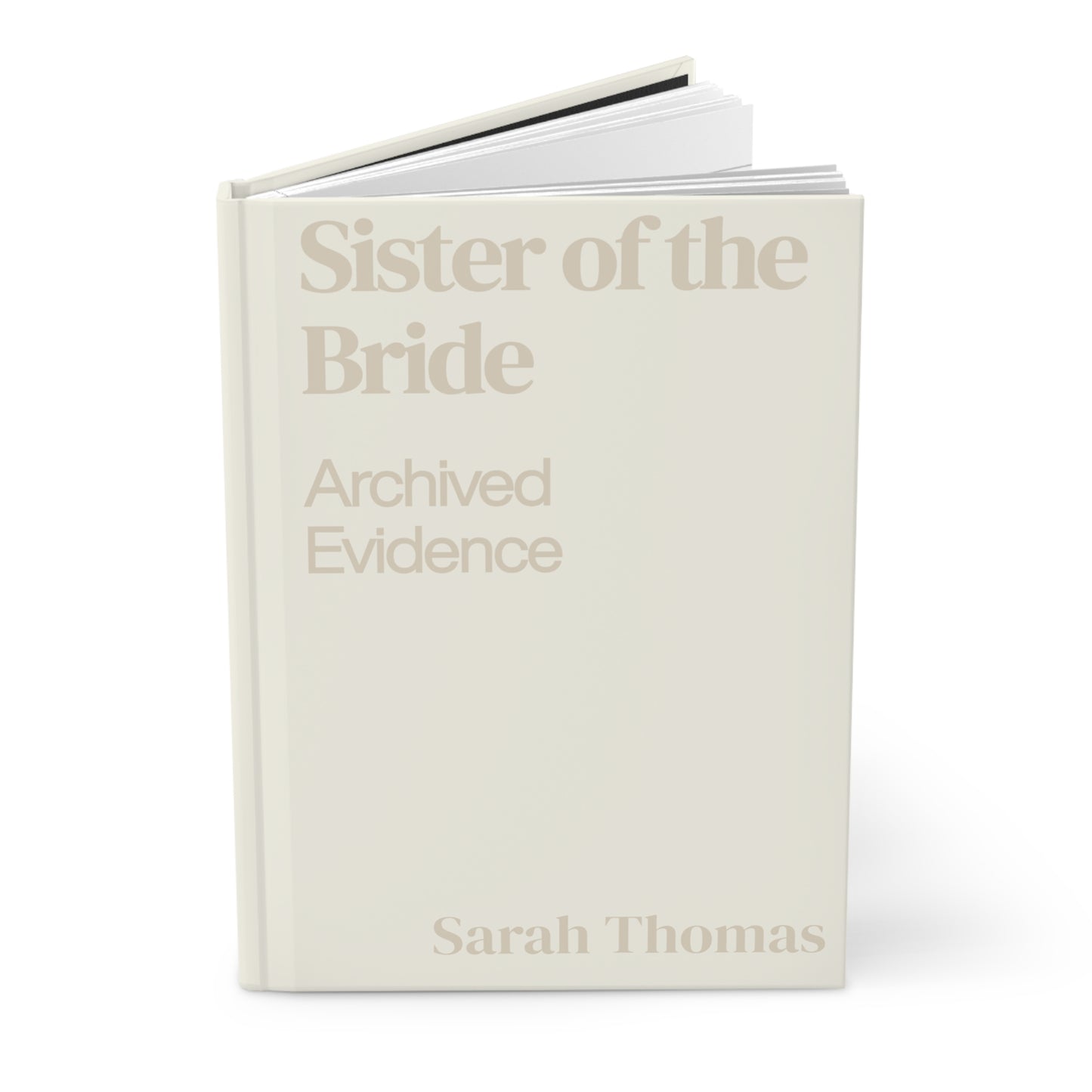 Personalized Sister of the Bride Journal Custom Wedding Gift for Sister Funny Bridal Party Notebook Keepsake
